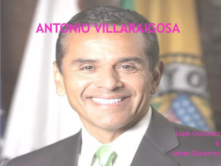 antonio villaraigosa