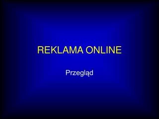 reklama online
