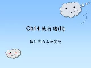 ch14 ii