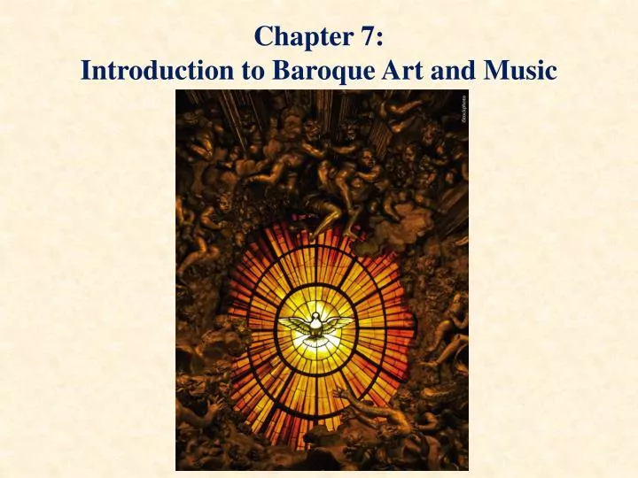 chapter 7 introduction to baroque art and music