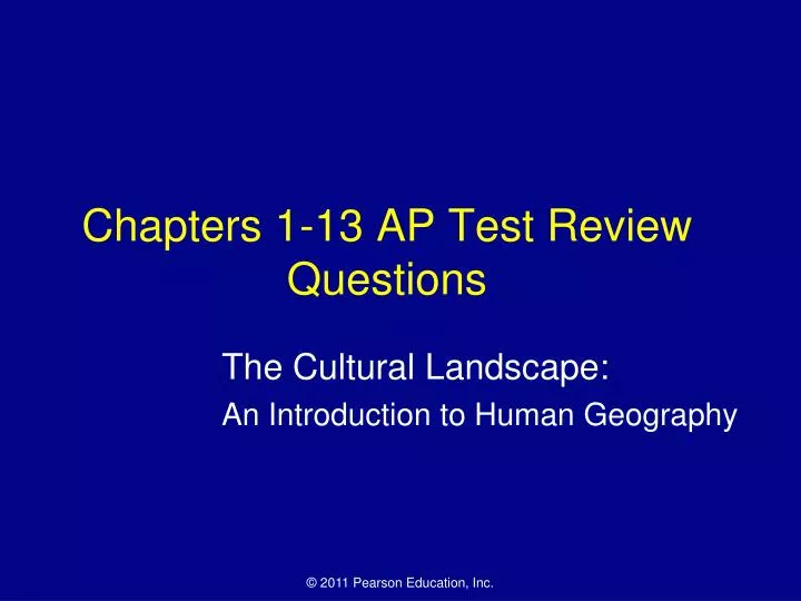 chapters 1 13 ap test review questions