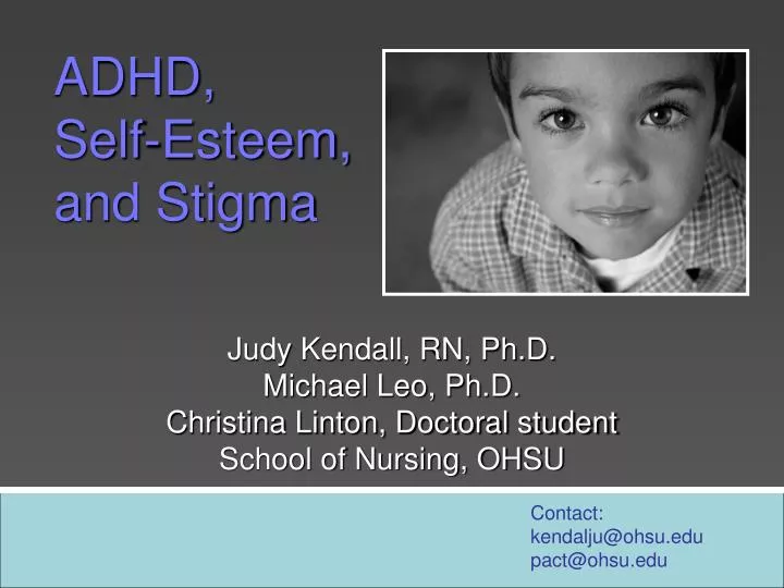 adhd self esteem and stigma