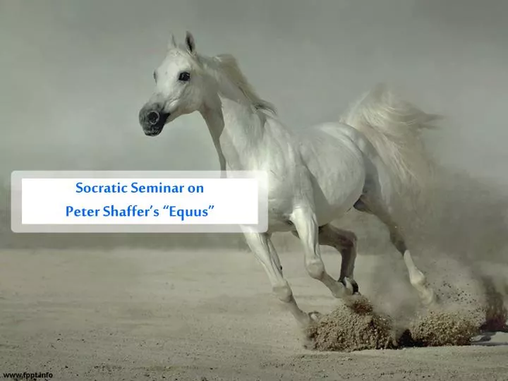 socratic seminar on peter shaffer s equus