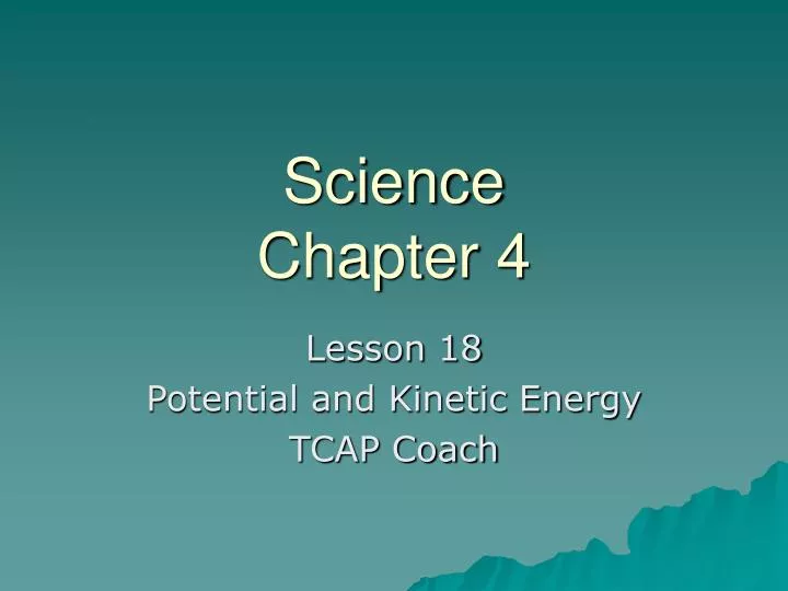science chapter 4