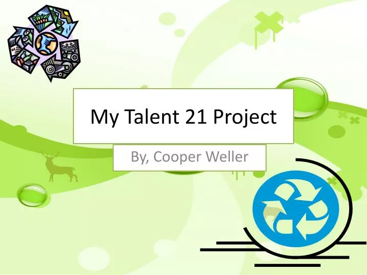 my talent 21 project