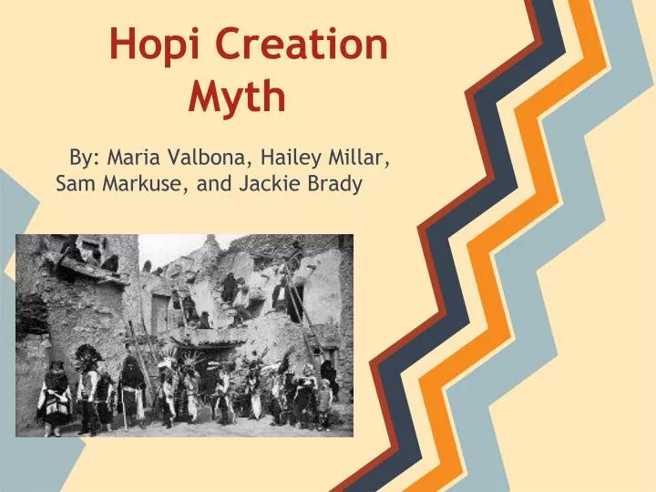 hopi creation myth