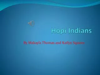 Hopi Indians