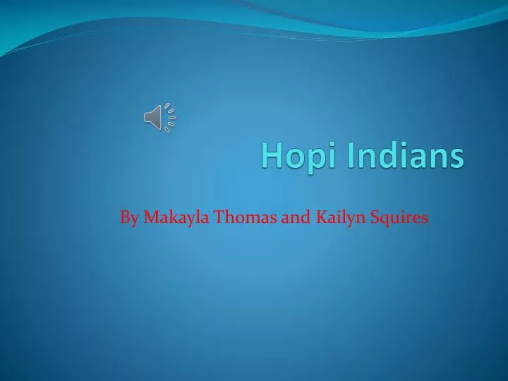 hopi indians