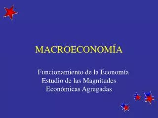 macroeconom a