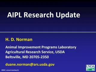 AIPL Research Update