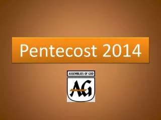 Pentecost 2014