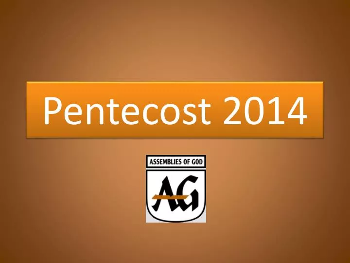 pentecost 2014