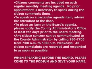 BOARD AGENDA 		 	 Regular Meeting PULASKI COUNTY	 	 Feb. 8, 2011