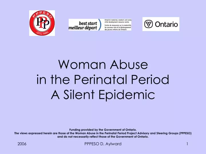 woman abuse in the perinatal period a silent epidemic