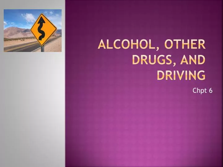 alcohol other drugs and driving