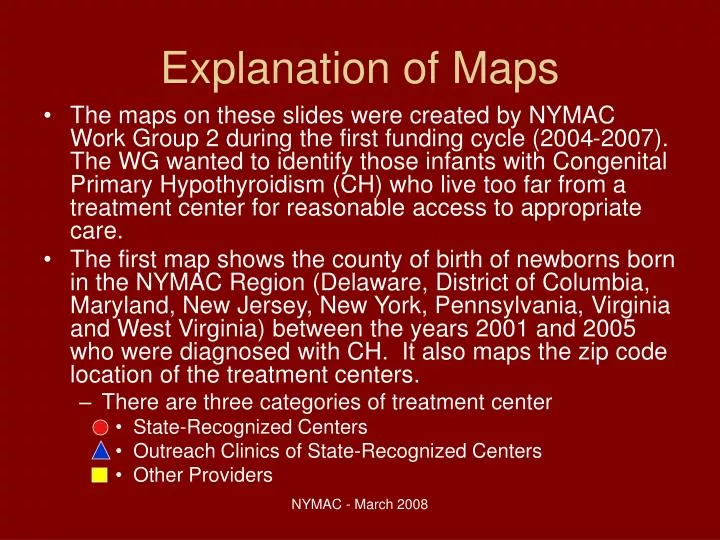 explanation of maps