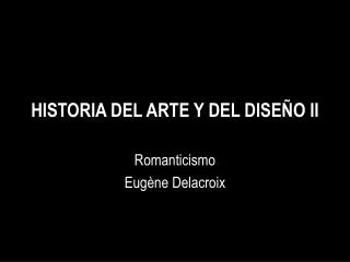 historia del arte y del dise o ii