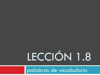 lecci n 1 8