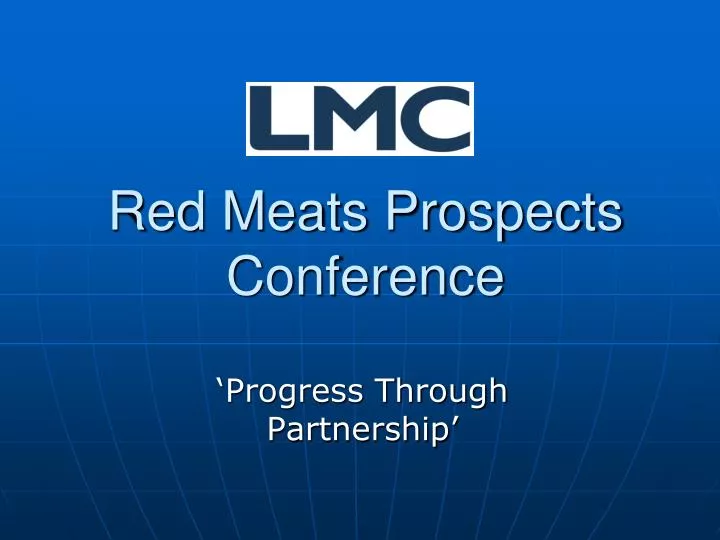 red meats prospects conference