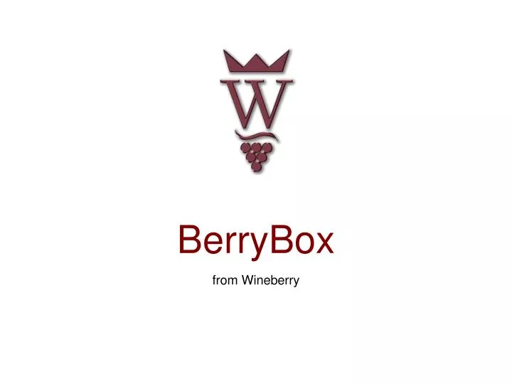 berrybox from wineberry