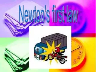 Newton's first law