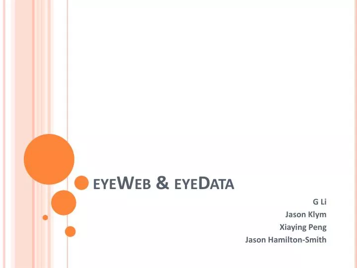 eyeweb eyedata