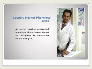 Country Market Pharmacy Saline
