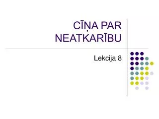 c a par neatkar bu