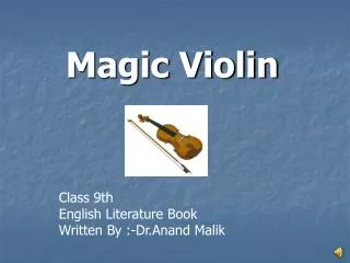 Magic Violin