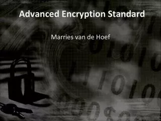 advanced encryption standard