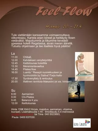 feel flow hanko 20 21 4