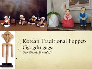 Korean Traditional Puppet - Ggogdu gagsi