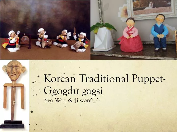 korean traditional puppet ggogdu gagsi