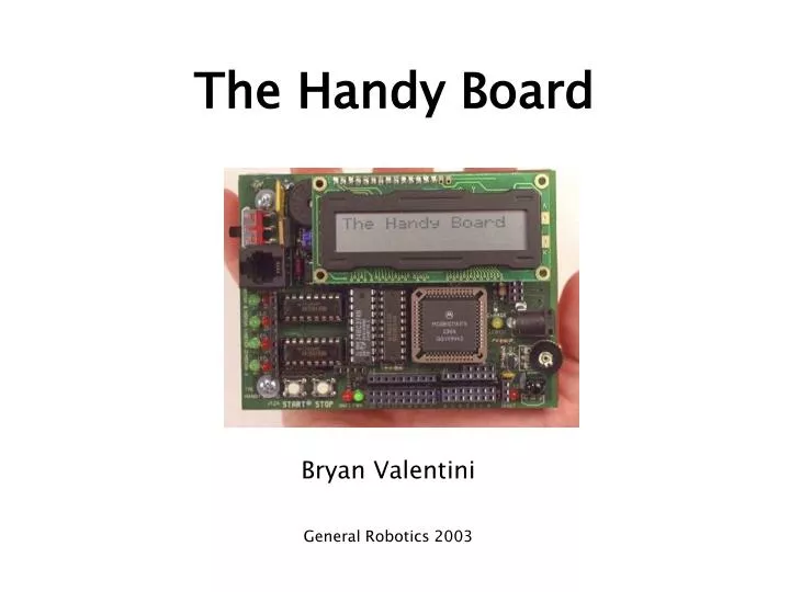 the handy board