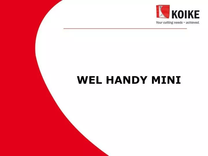 wel handy mini