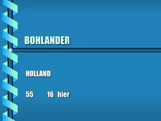 bohlander
