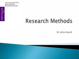 Research Methods