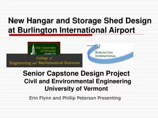 New Hangar and Storage Shed Design at Burlington International Airport