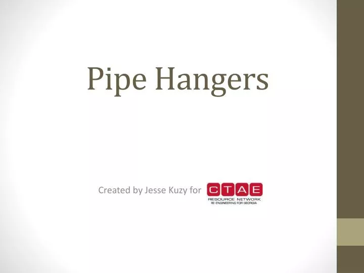 pipe hangers