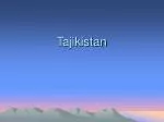 Tajikistan - slide 1