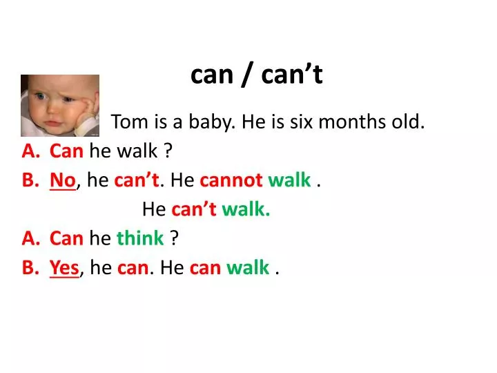 can can t