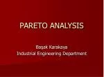 PARETO ANALYSIS - slide 1