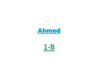 ahmed