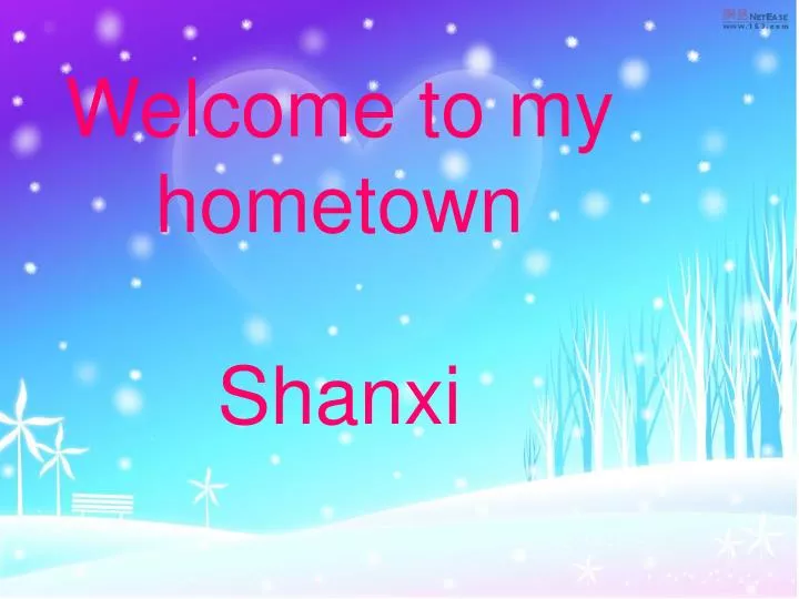 welcome to my hometown shanxi