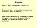 Events - slide 1