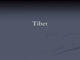 Tibet