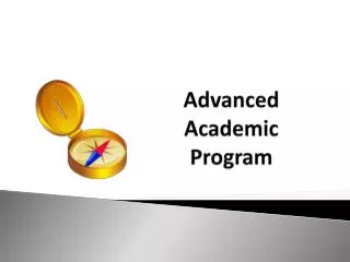 advanced academic program
