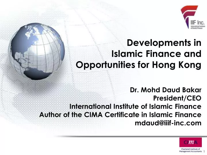 developments in islamic finance and opportunities for hong kong