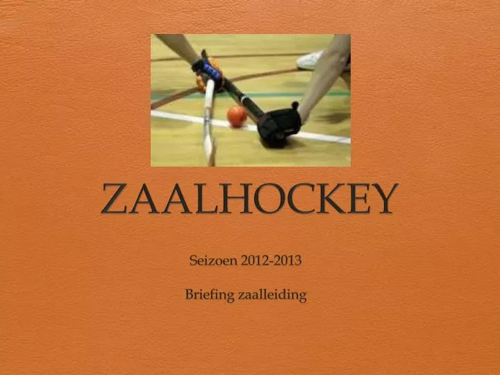 zaalhockey