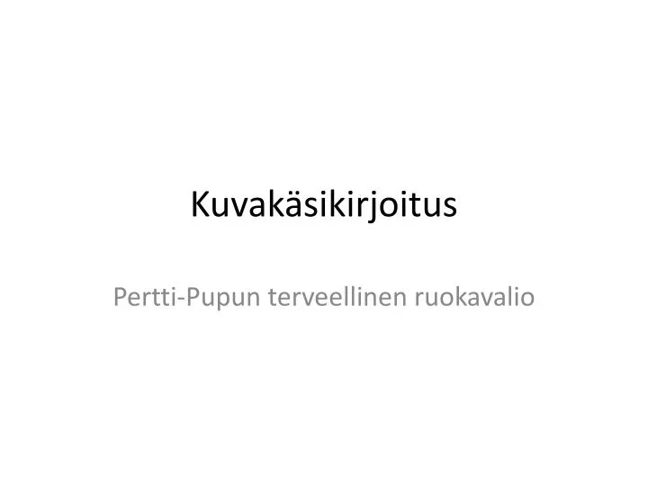 kuvak sikirjoitus